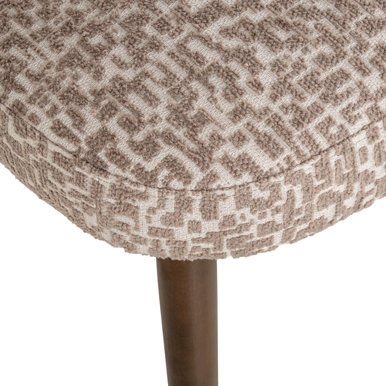 Richmond Interiors Eetkamerstoel Basker natural geo (Set of 2)