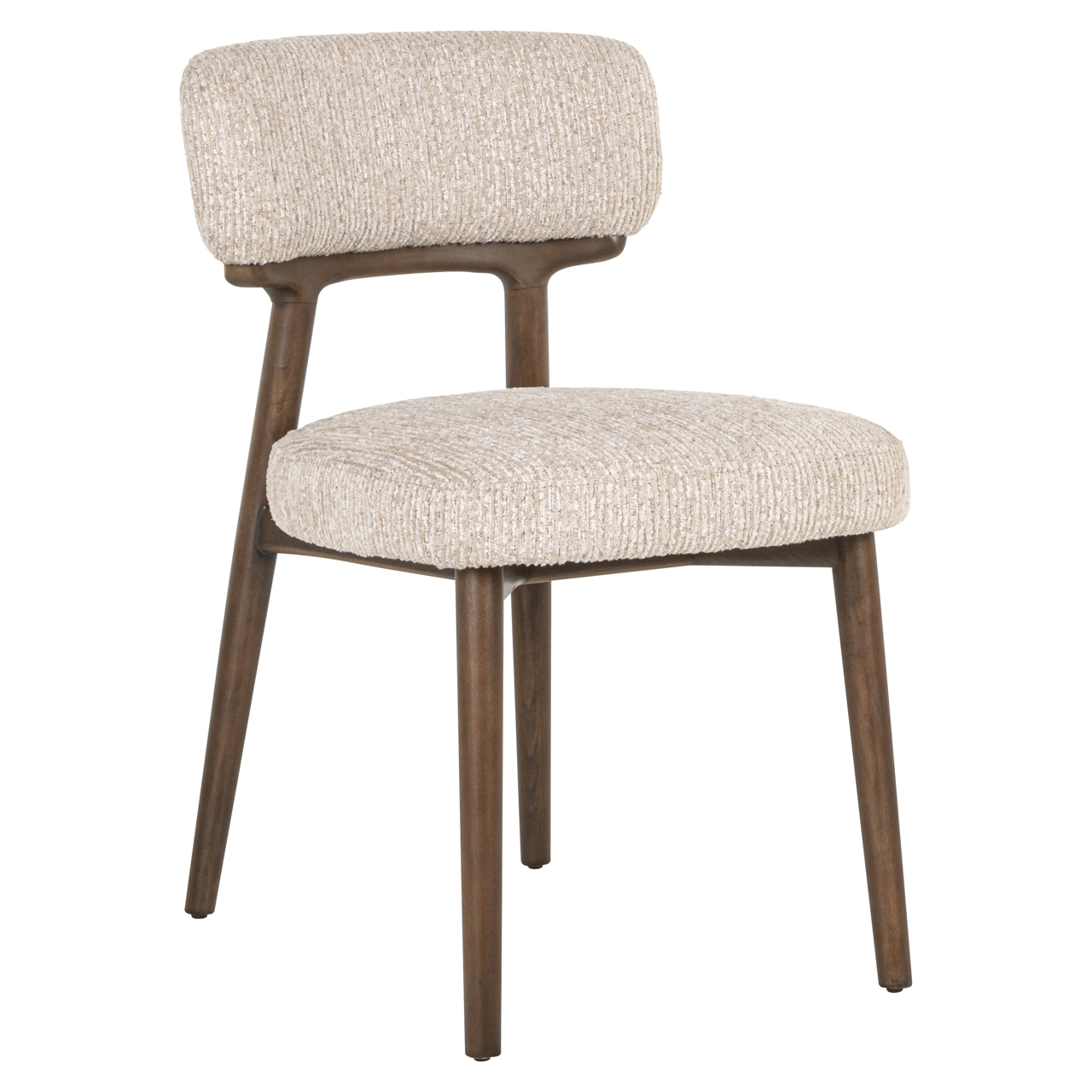 Richmond Interiors Eetkamerstoel Basker natural linear (Set of 2)