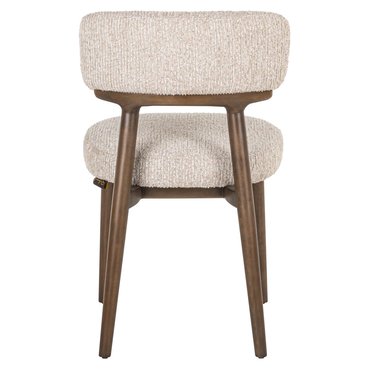 Richmond Interiors Eetkamerstoel Basker natural linear (Set of 2)