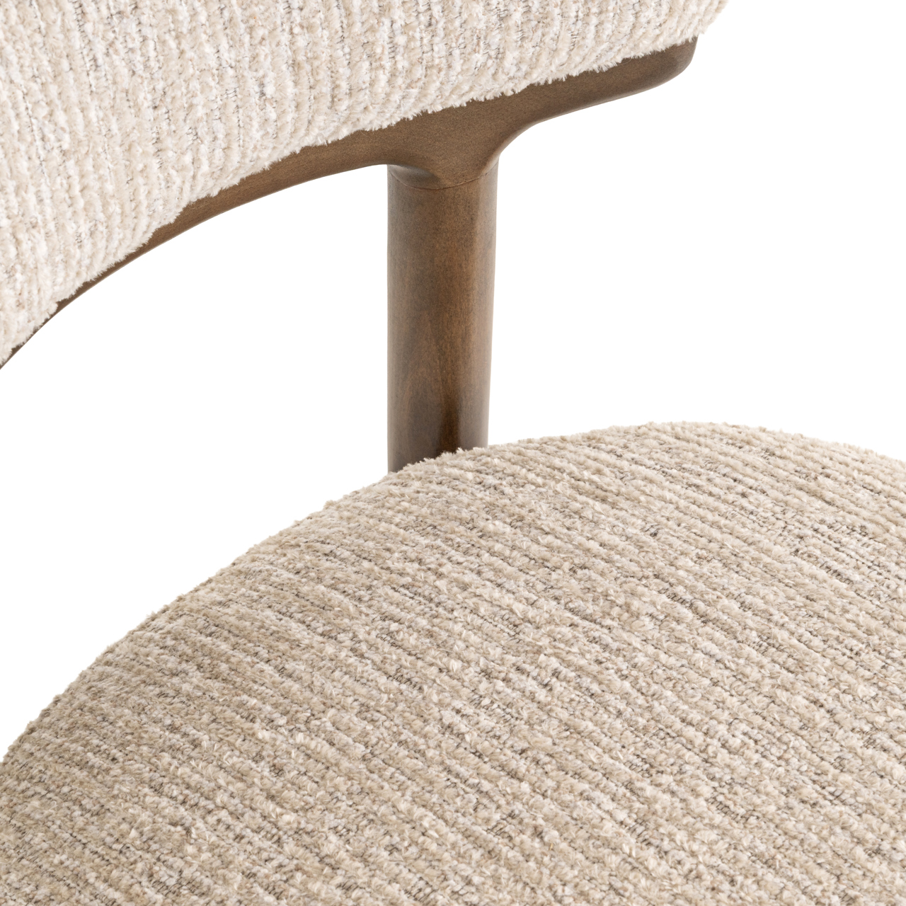 Richmond Interiors Eetkamerstoel Basker natural linear (Set of 2)