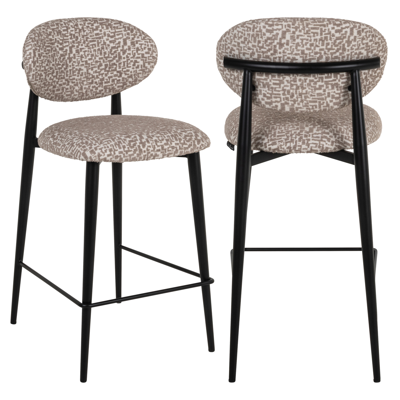 Richmond Interiors Counterstoel Dantes natural geo fire retardant