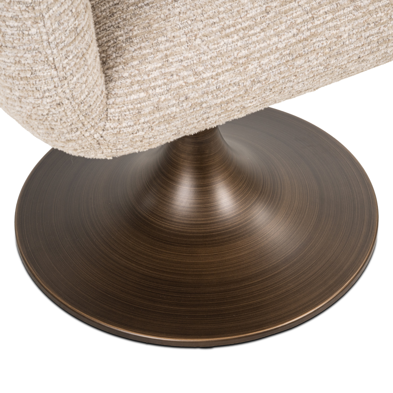 Richmond Interiors Eetkamerstoel Aldo natural linear swivel