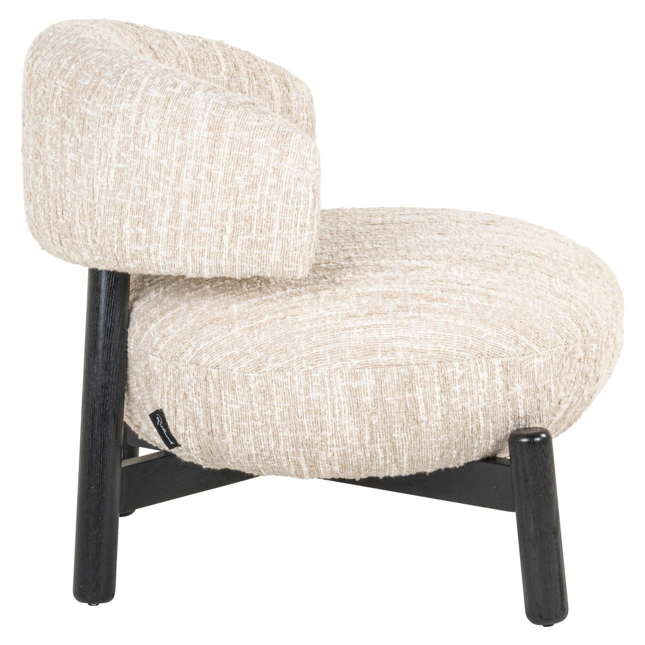 Richmond Interiors Lounge stoel Ornella beige angora