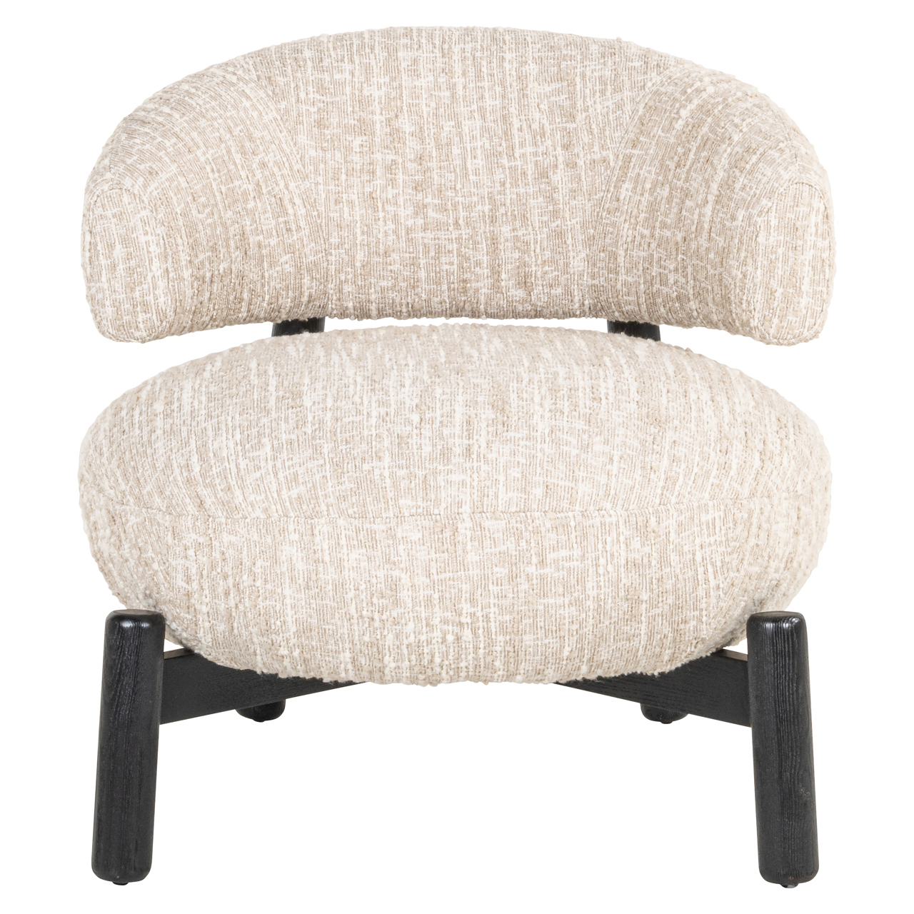 Richmond Interiors Lounge stoel Ornella beige angora
