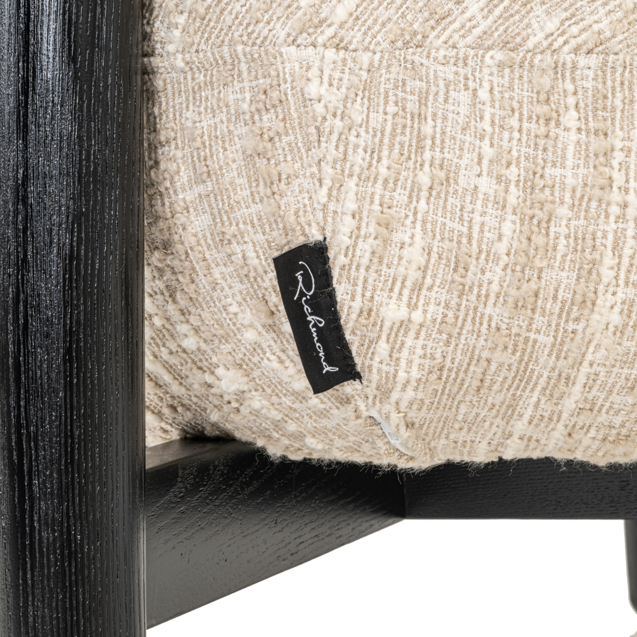 Richmond Interiors Lounge stoel Ornella beige angora