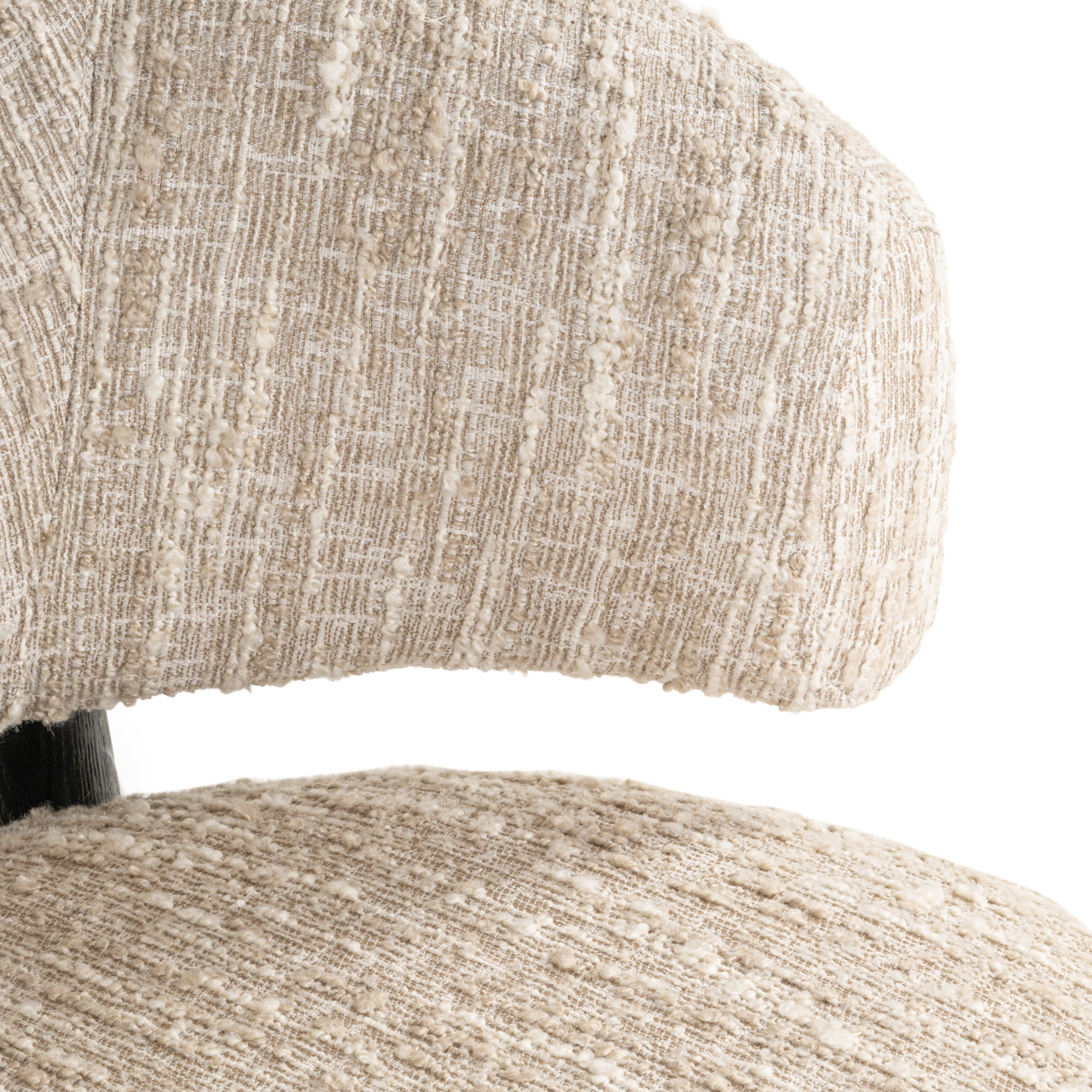 Richmond Interiors Lounge stoel Ornella beige angora