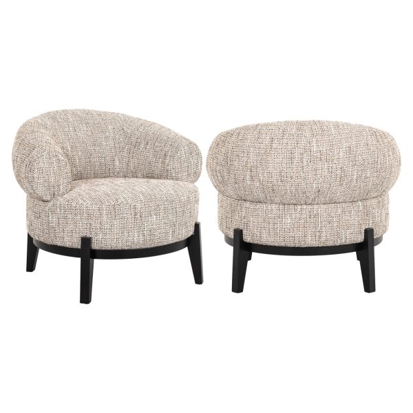 Richmond Interiors Lounge stoel Montana trendy nature