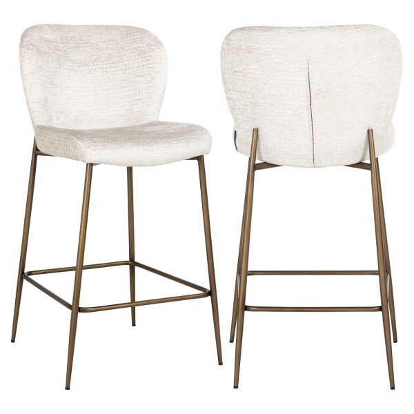 Richmond Interiors Counterstoel Darby cream fusion