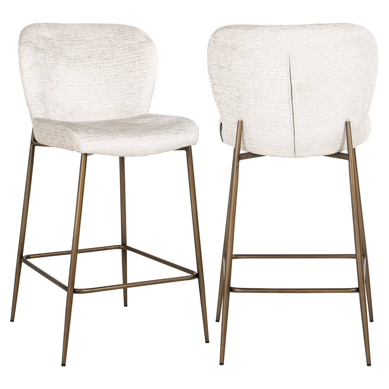Richmond Interiors Counterstoel Darby cream fusion