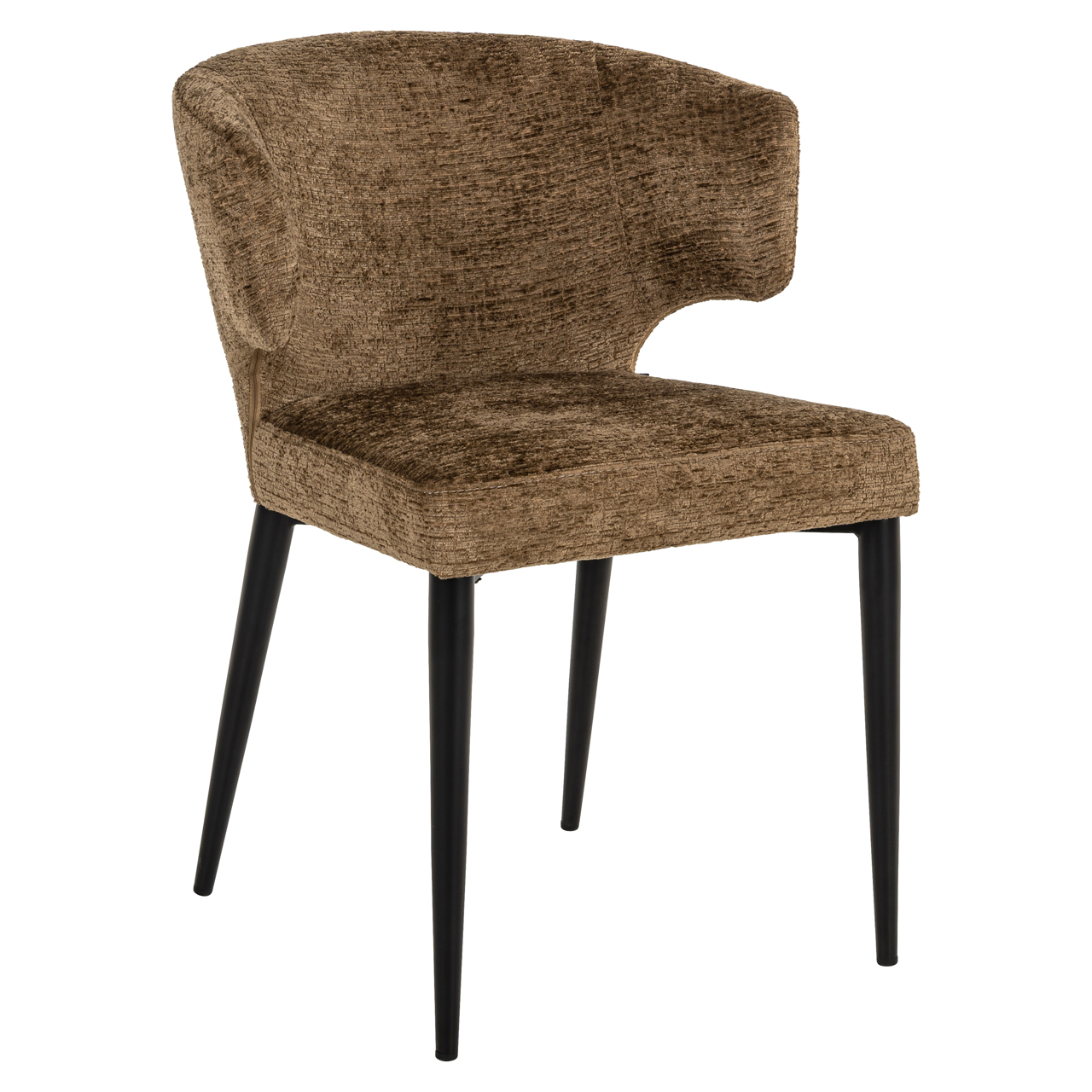 Richmond Interiors Eetkamerstoel Taylor brandy fusion fire retardant