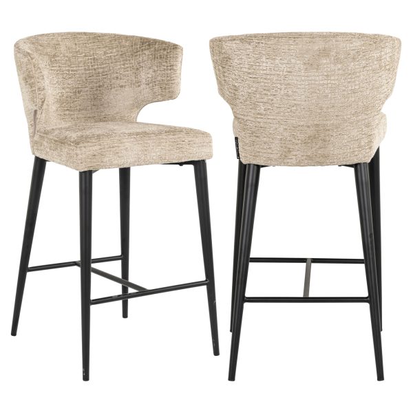 Richmond Interiors Counterstoel Taylor desert fusion fire retardant