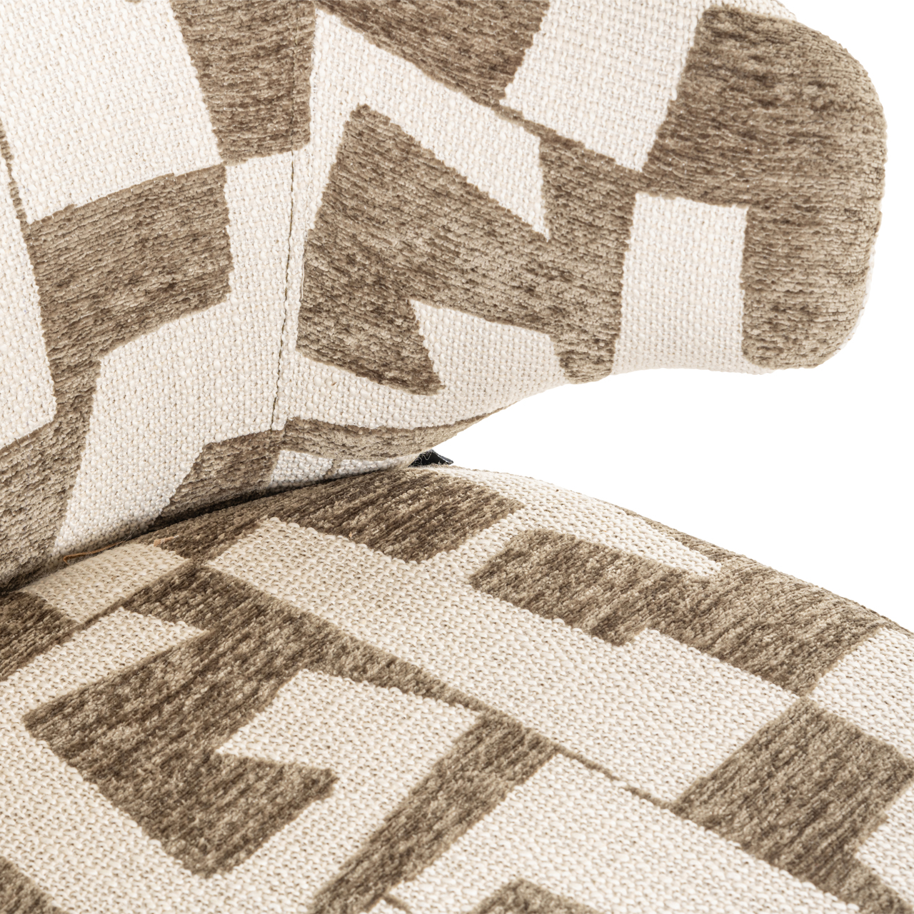 Richmond Interiors Eetkamerstoel Milly moss graffic swivel