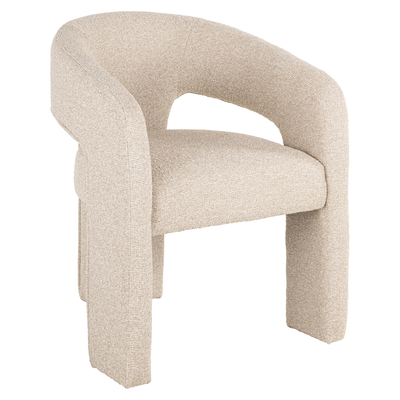 Richmond Interiors Eetkamerstoel Belle biscotti fire retardant