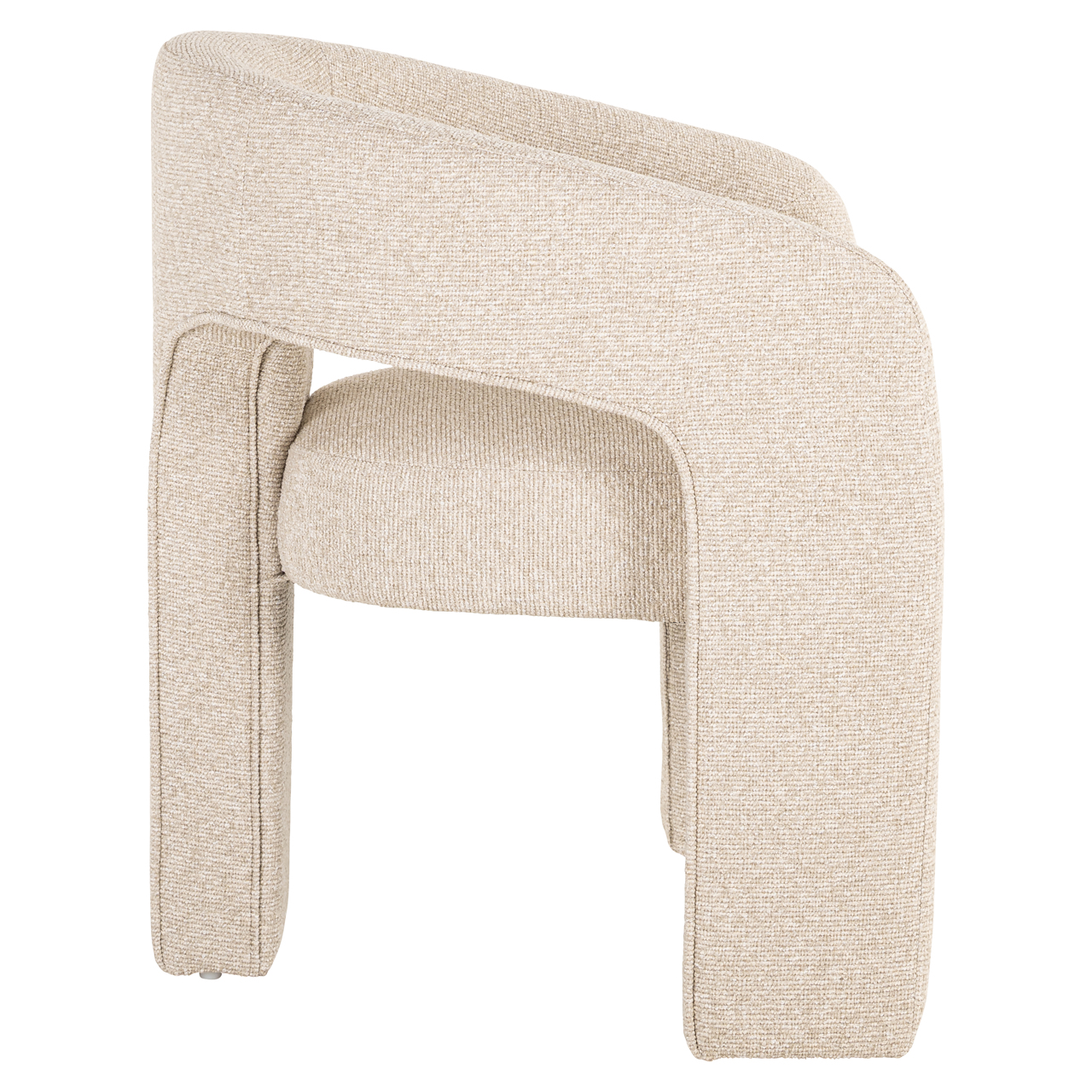 Richmond Interiors Eetkamerstoel Belle biscotti fire retardant
