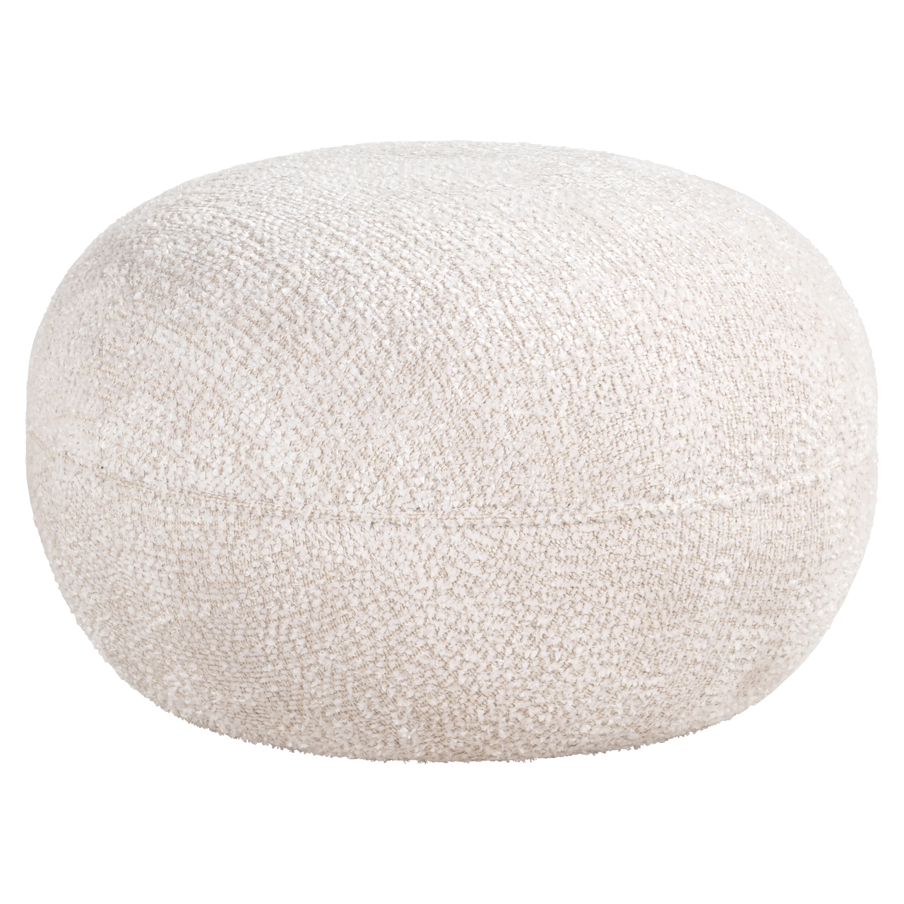 Richmond Interiors Poef & Voetenbank Jace lovely cream