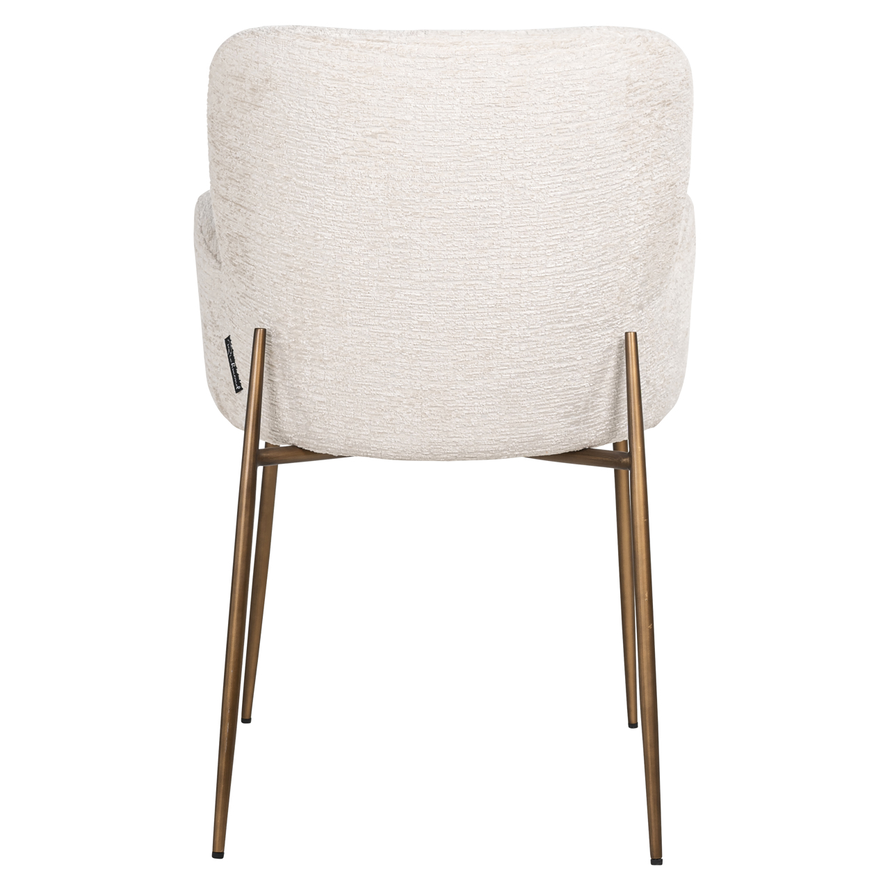 Richmond Interiors Eetkamerstoel Amber cream fusion fire retardant