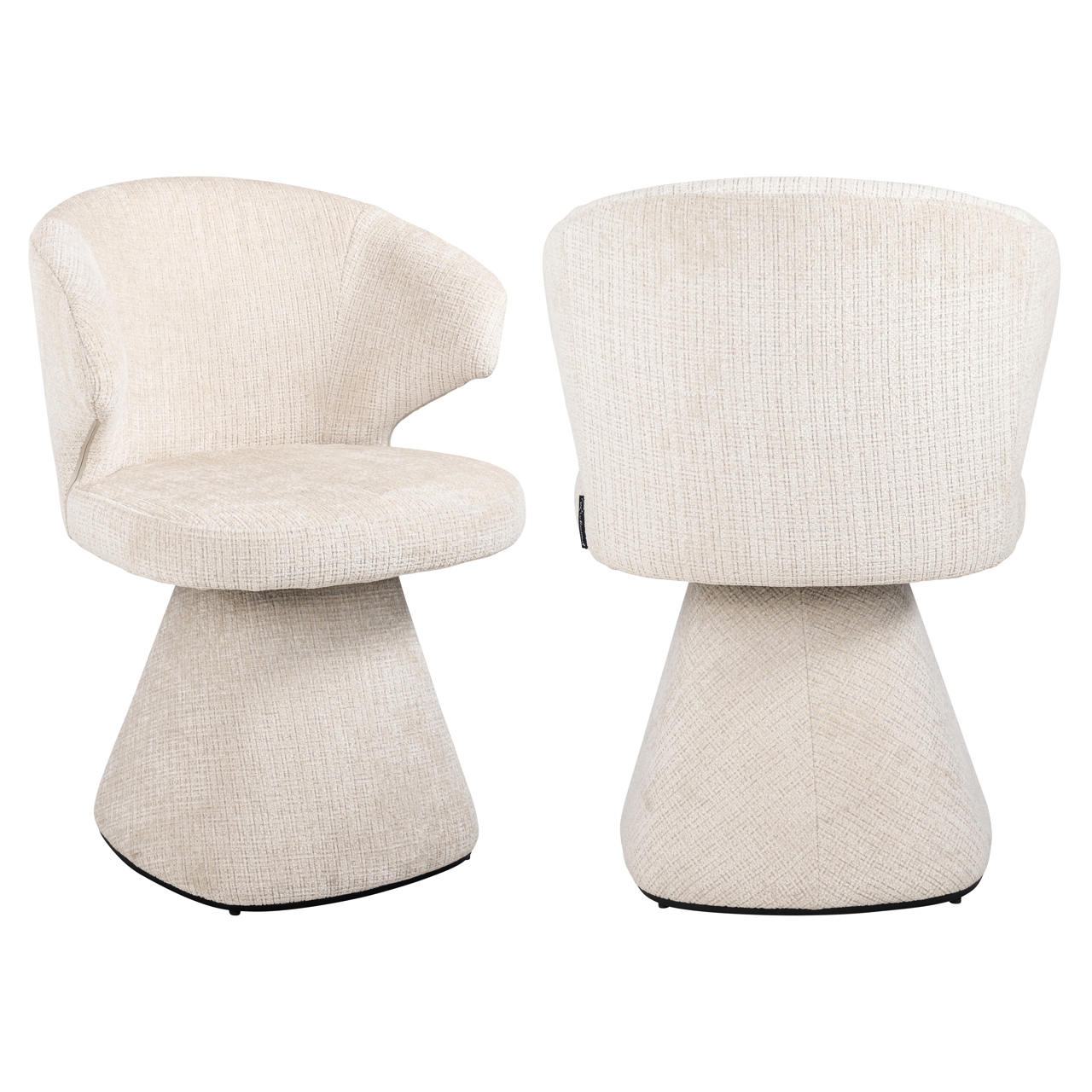 Richmond Interiors Eetkamerstoel Gatsbi niagara beige fire retardant