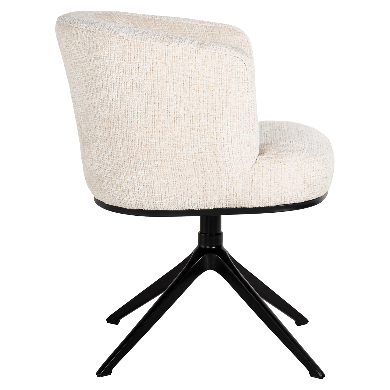 Richmond Interiors Eetkamerstoel Cheyenne niagara beige swivel