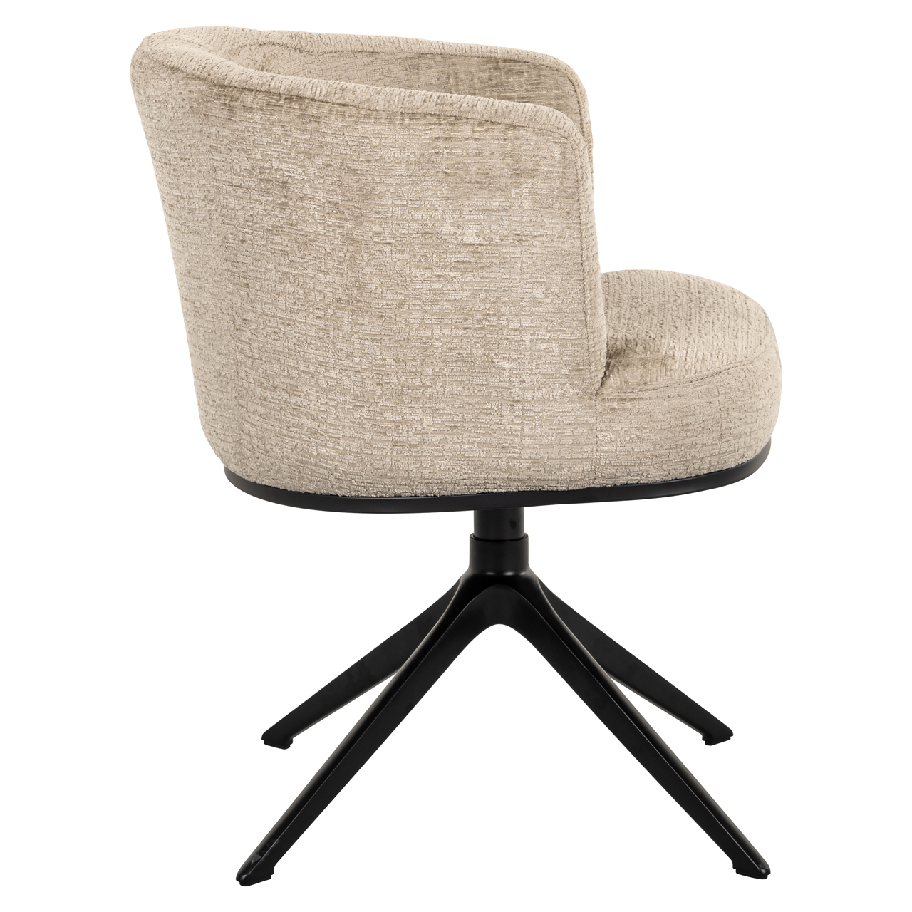 Richmond Interiors Eetkamerstoel Cheyenne desert fusion swivel fire retardant