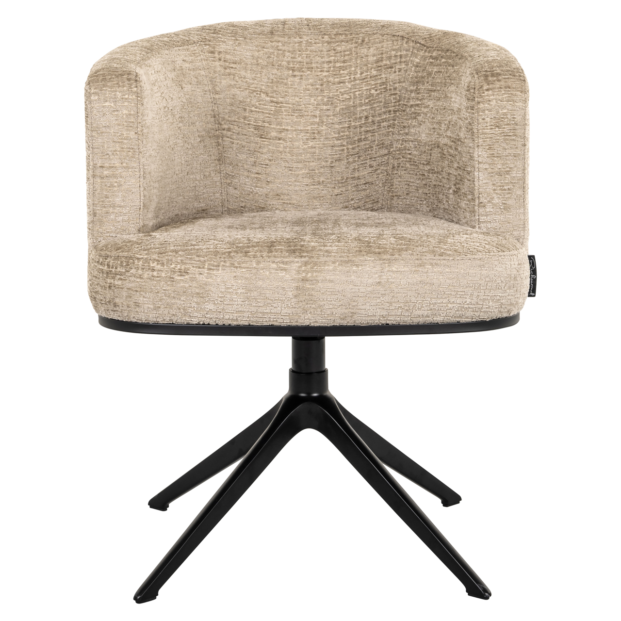 Richmond Interiors Eetkamerstoel Cheyenne desert fusion swivel fire retardant