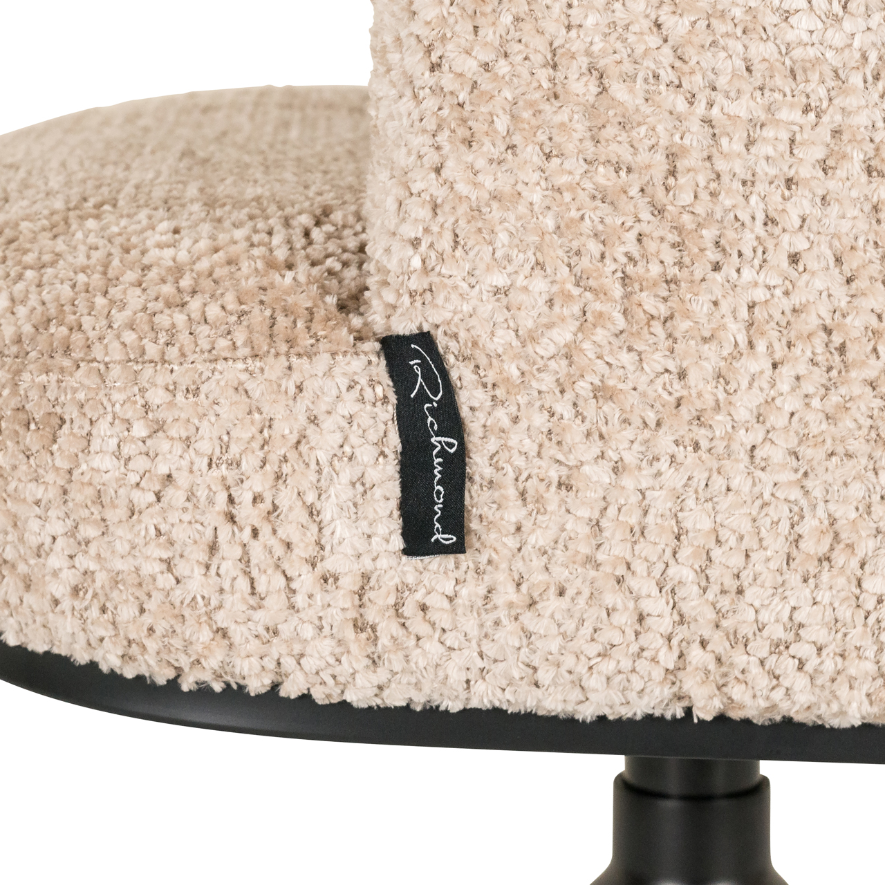 Richmond Interiors Eetkamerstoel Cheyenne lovely beige swivel