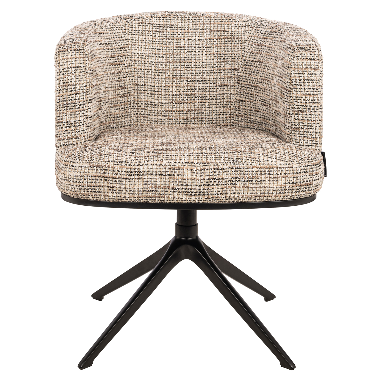 Richmond Interiors Eetkamerstoel Cheyenne trendy nature swivel