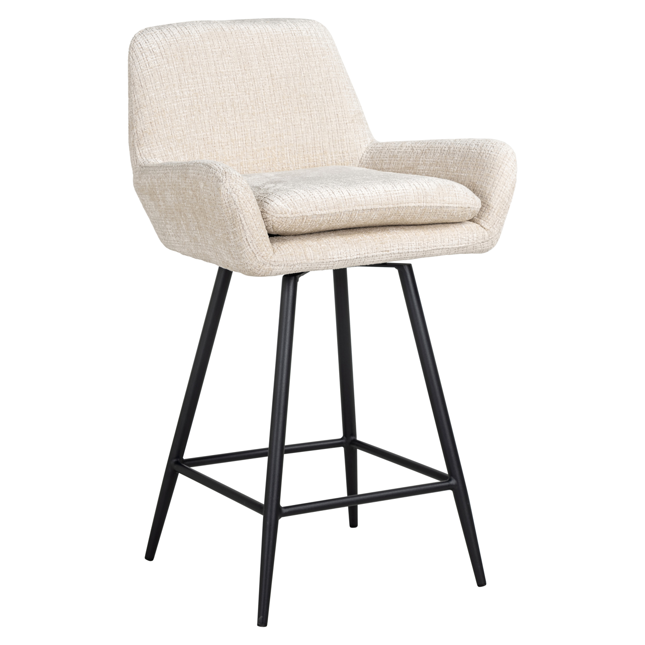 Richmond Interiors Counterstoel Linsey niagara beige (Set of 2)