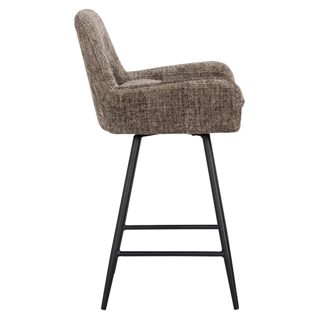 Richmond Interiors Counterstoel Linsey niagara stone swivel (Set of 2)