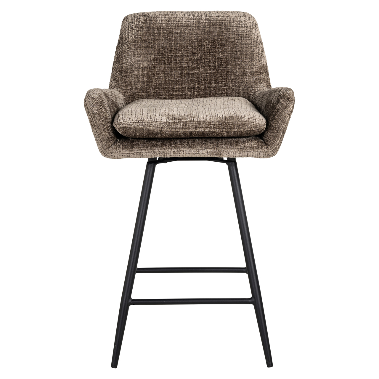 Richmond Interiors Counterstoel Linsey niagara stone swivel (Set of 2)