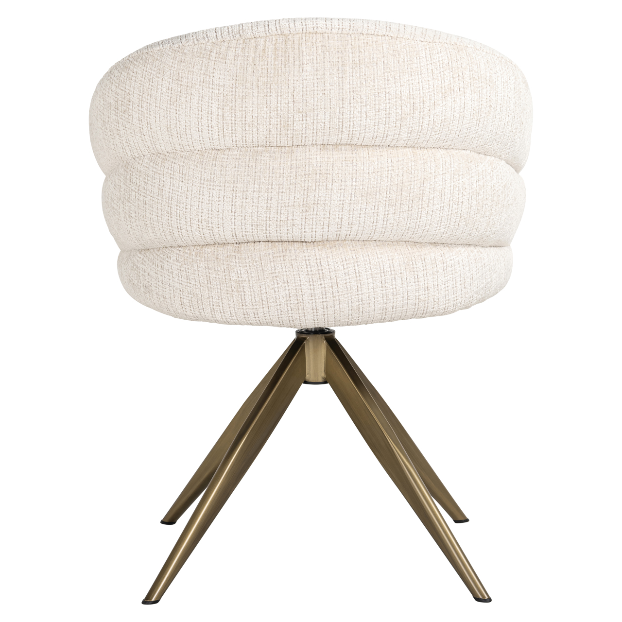 Richmond Interiors Eetkamerstoel Zendaya niagara beige swivel