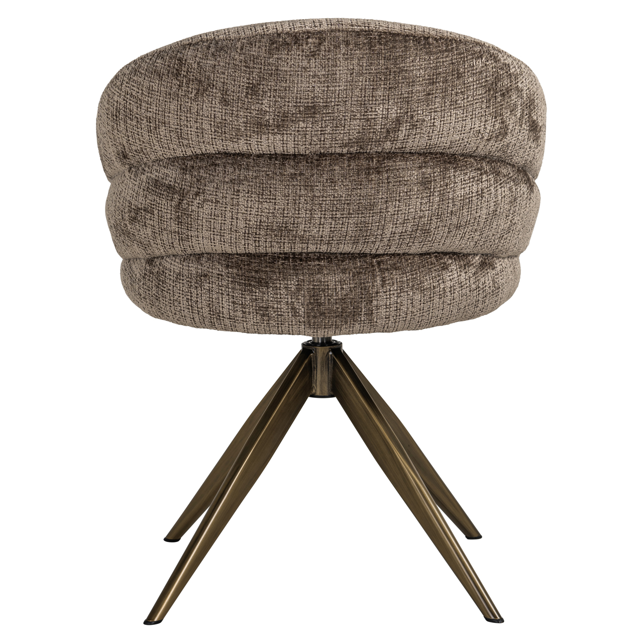 Richmond Interiors Eetkamerstoel Zendaya niagara stone swivel