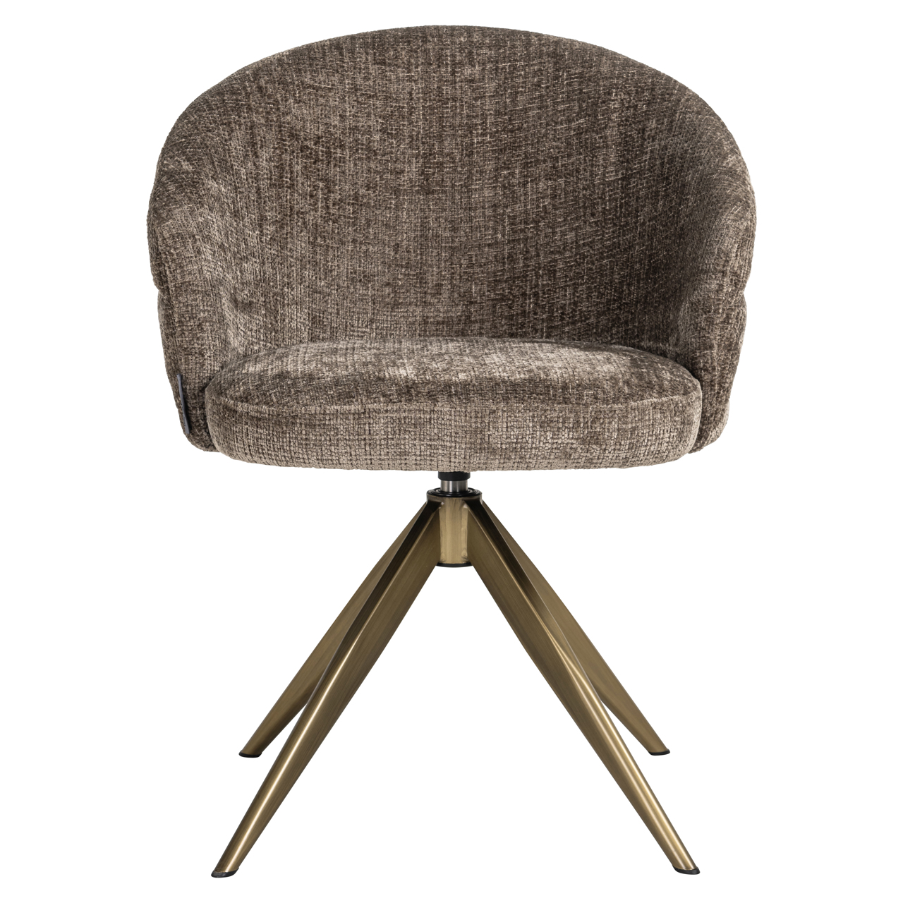 Richmond Interiors Eetkamerstoel Zendaya niagara stone swivel