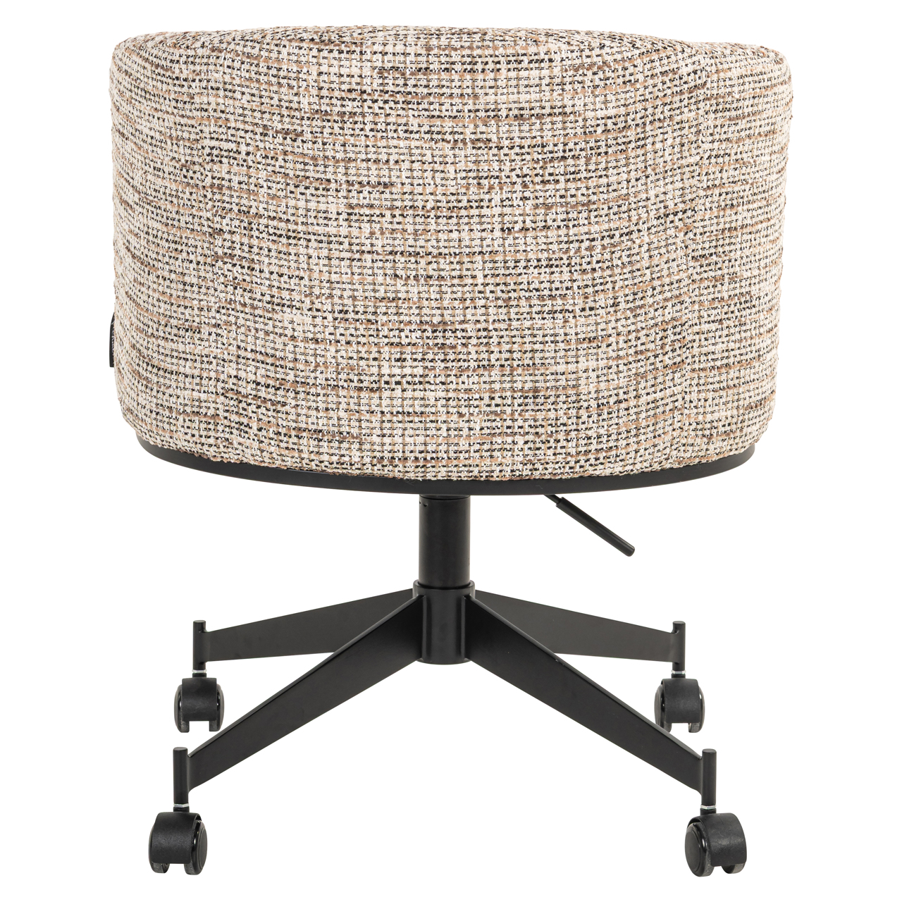 Richmond Interiors Eetkamerstoel Rochenne trendy nature swivel on wheels