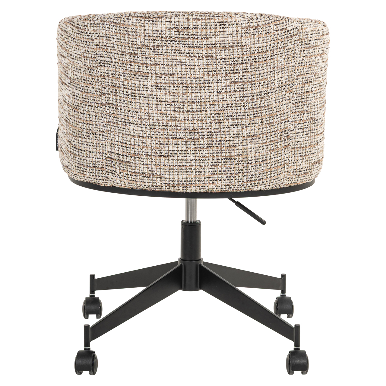 Richmond Interiors Eetkamerstoel Rochenne trendy nature swivel on wheels