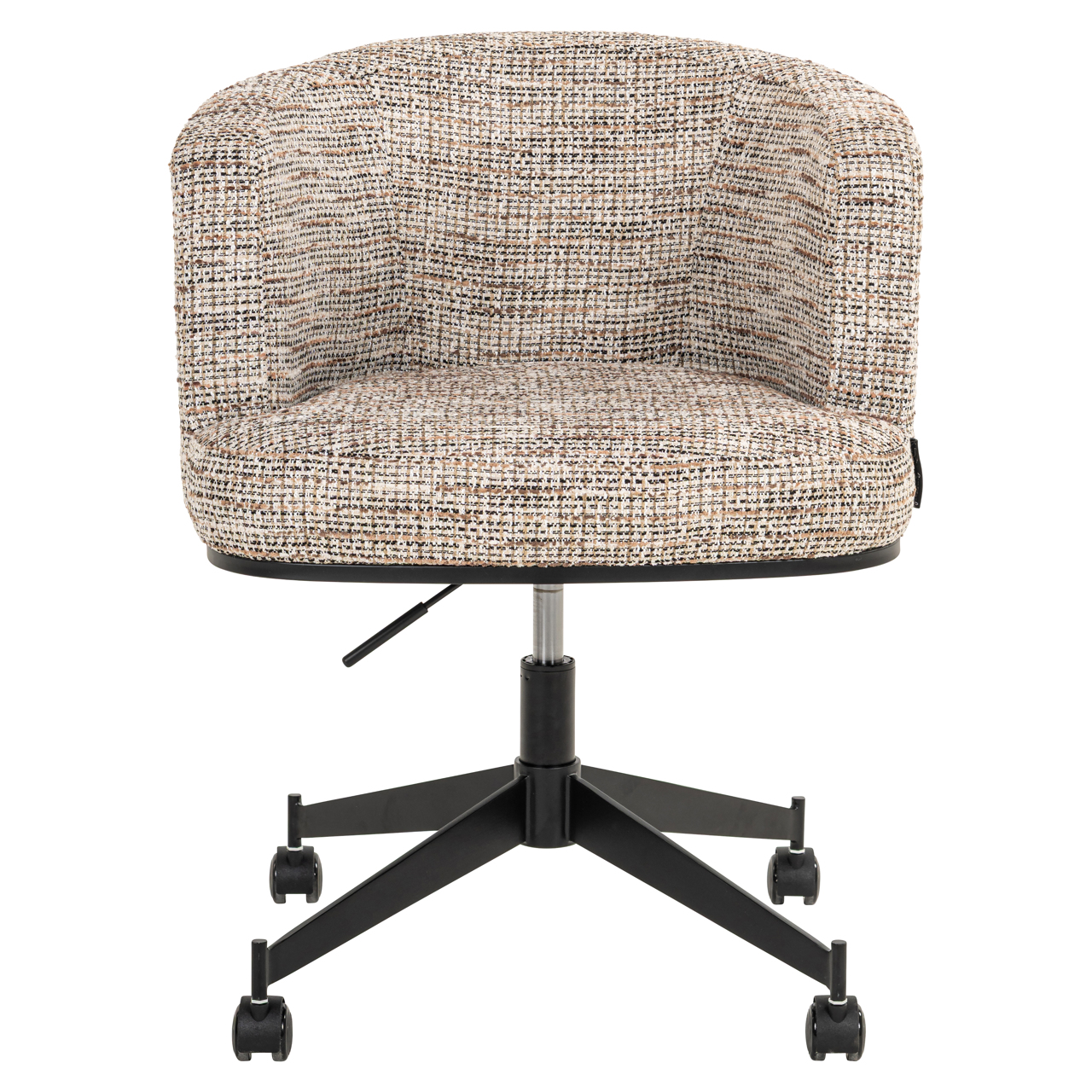 Richmond Interiors Eetkamerstoel Rochenne trendy nature swivel on wheels
