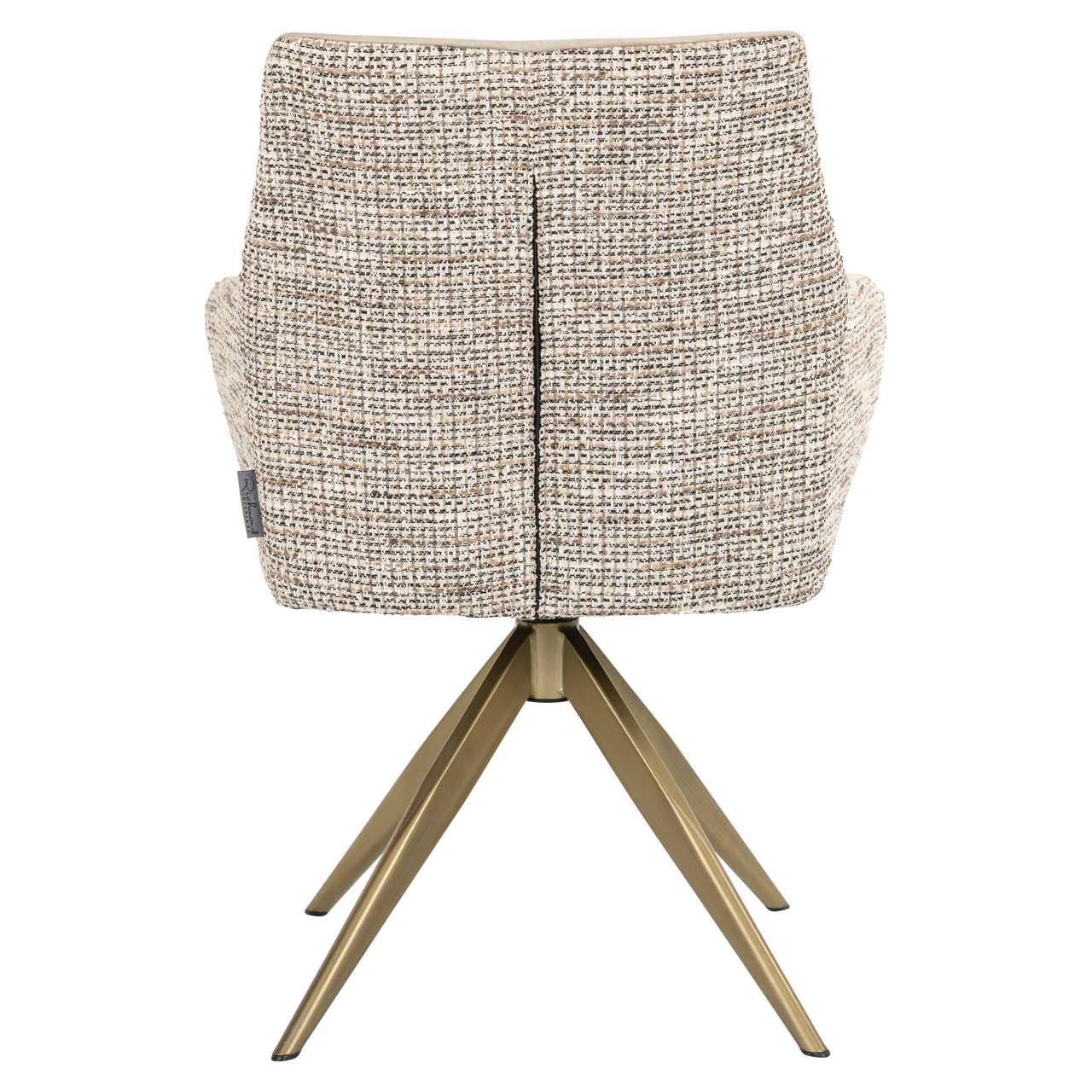 Richmond Interiors Eetkamerstoel Lisonne trendy nature swivel