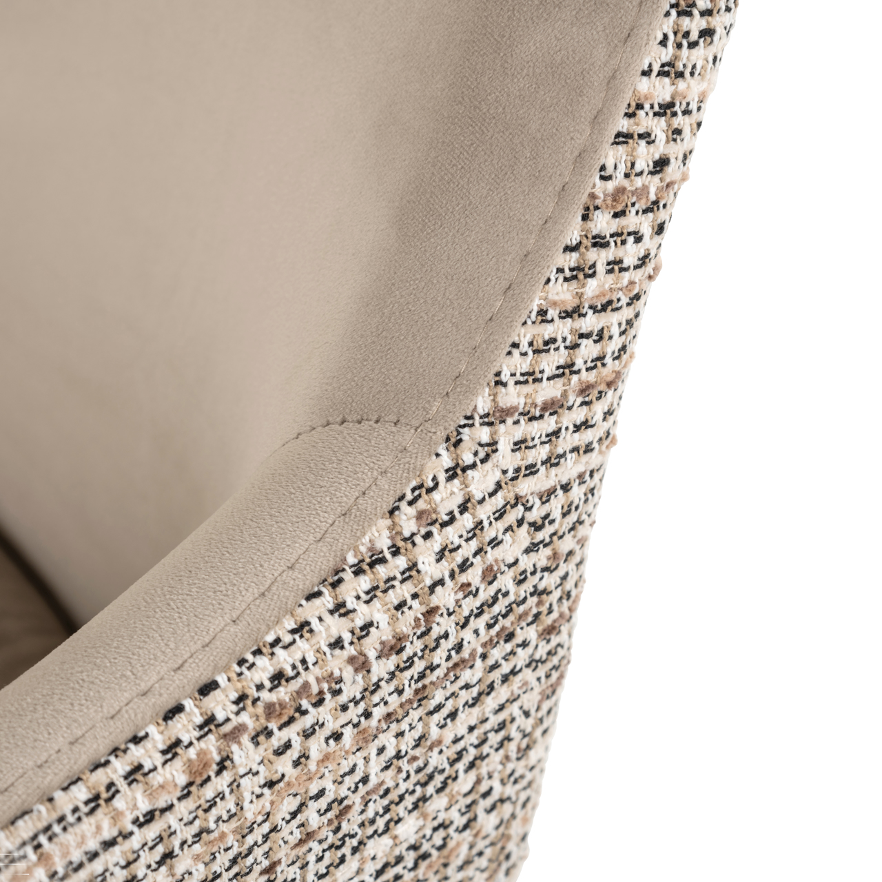 Richmond Interiors Eetkamerstoel Lisonne trendy nature swivel