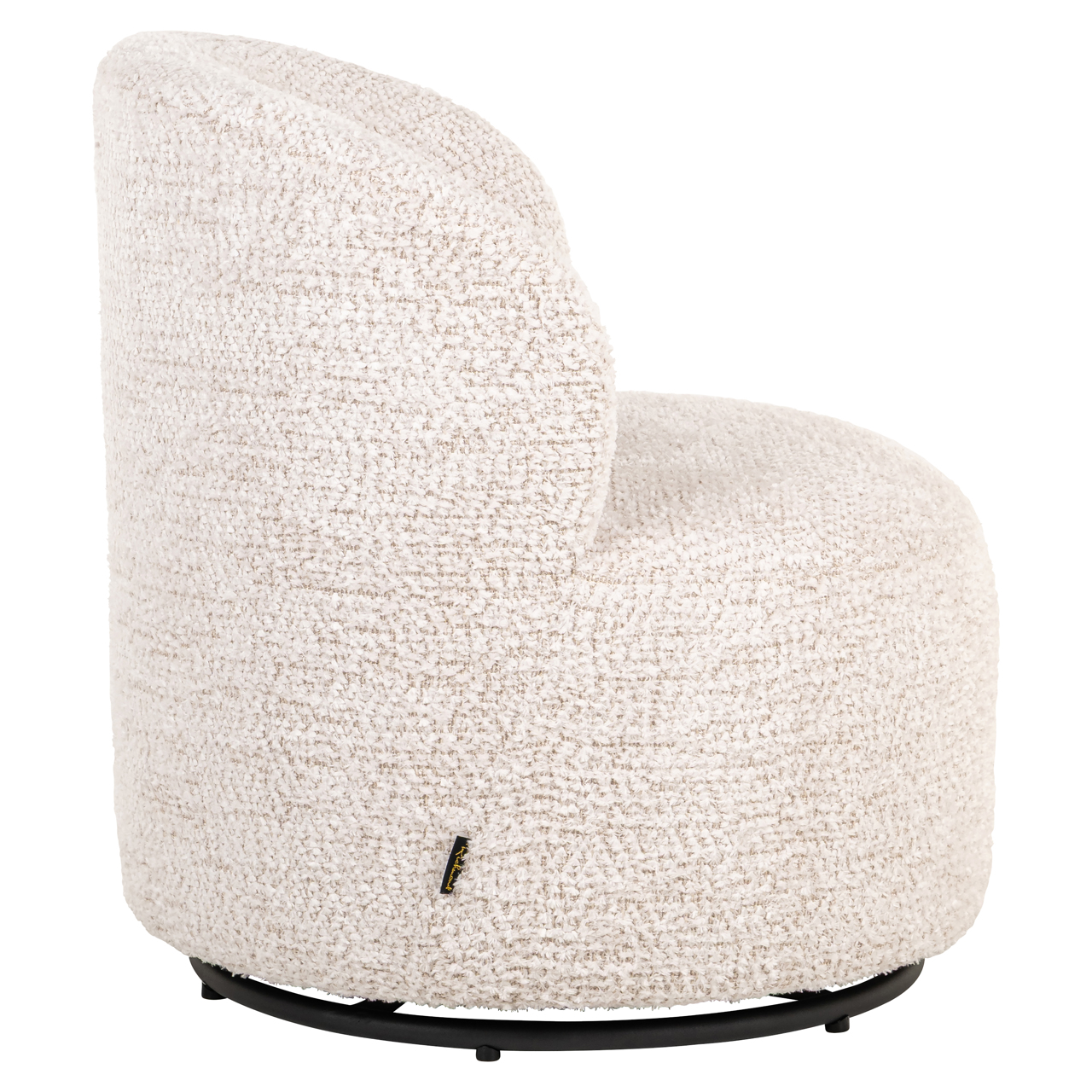 Richmond Interiors Lounge stoel Jackie lovely cream swivel kids