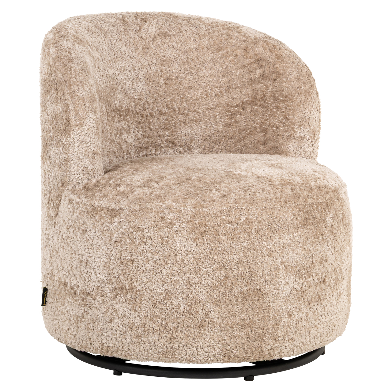 Richmond Interiors Lounge stoel Jackie sheep natural swivel kids