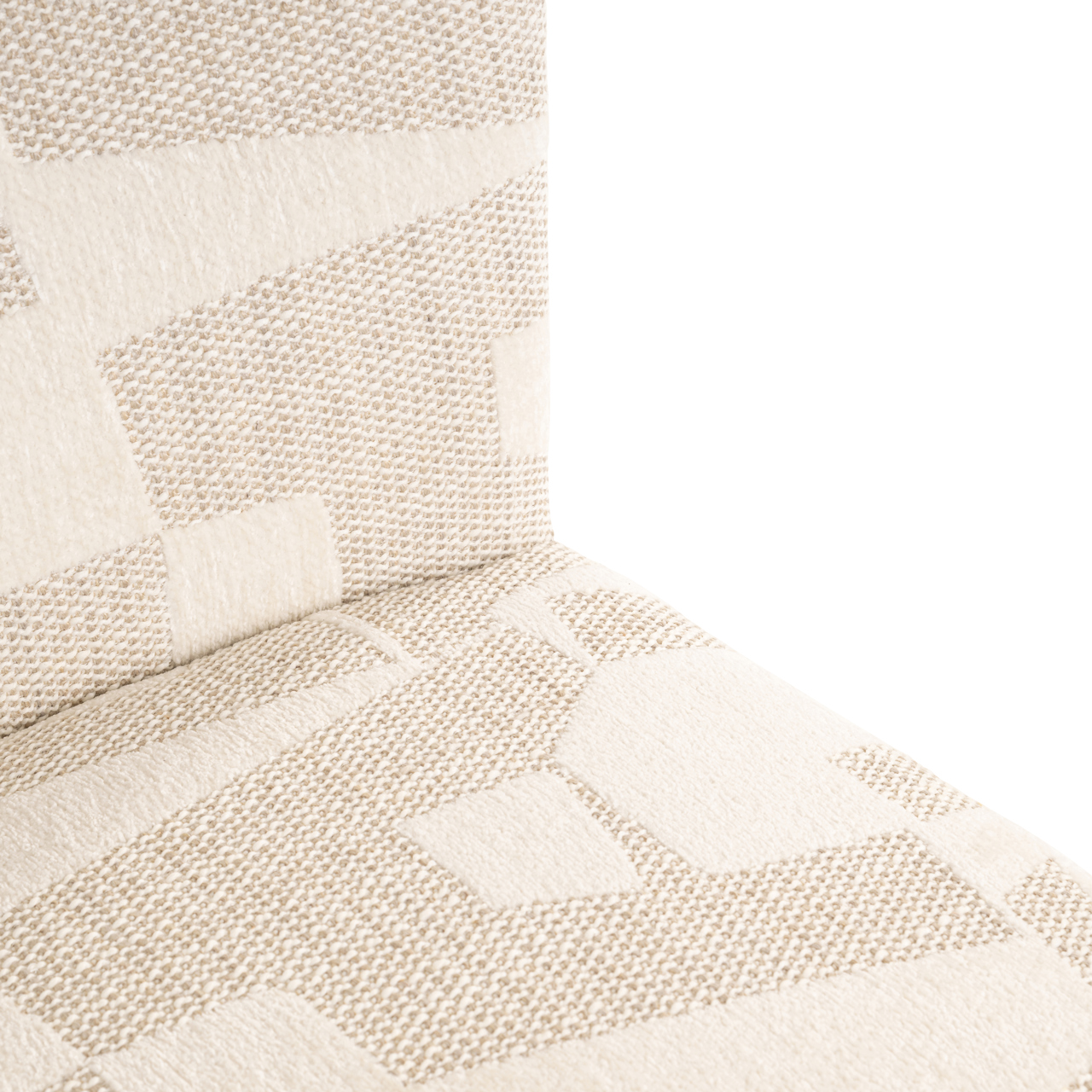 Richmond Interiors Eetkamerstoel Lorain beige graffic on wheels