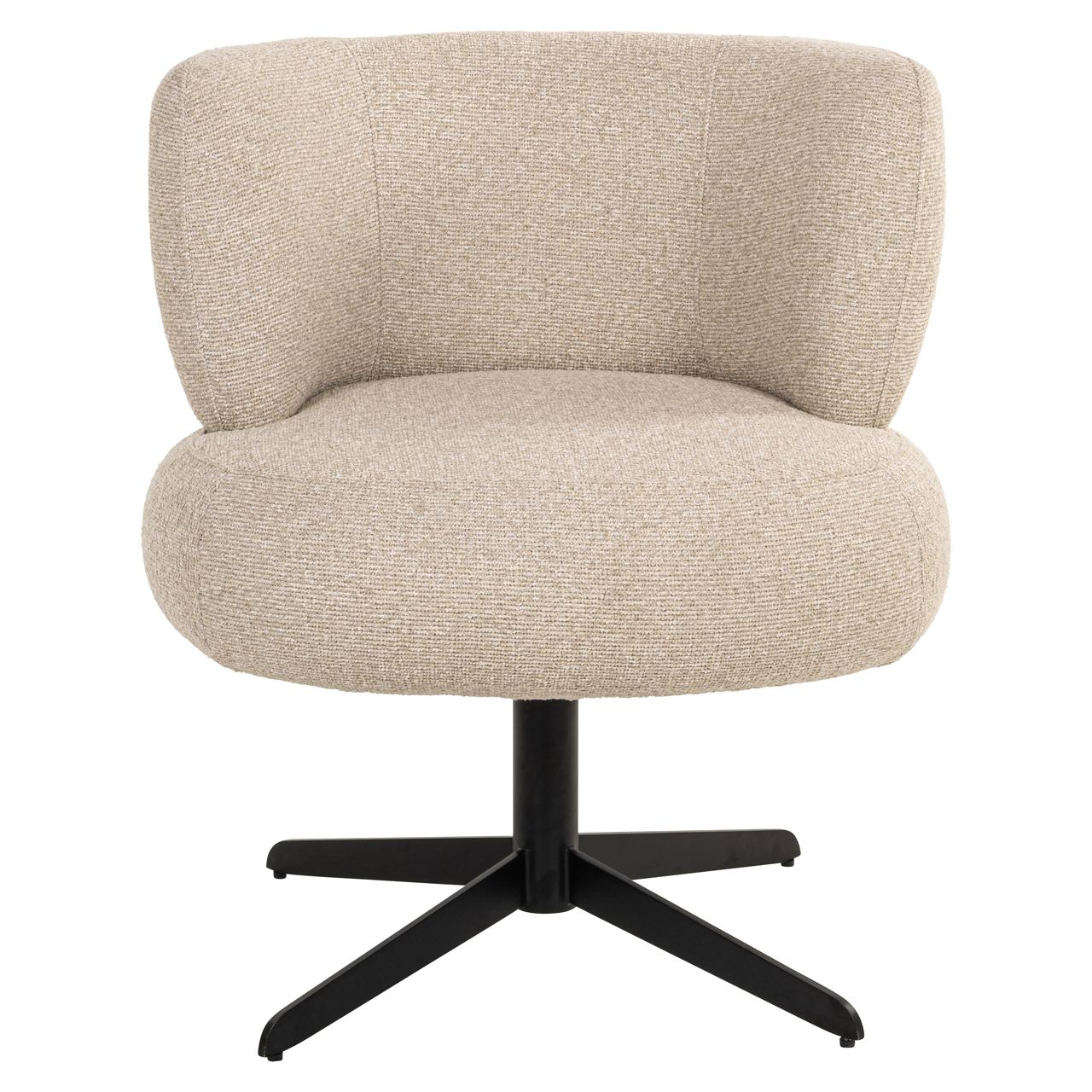 Richmond Interiors Eetkamerstoel Alexis biscotti swivel