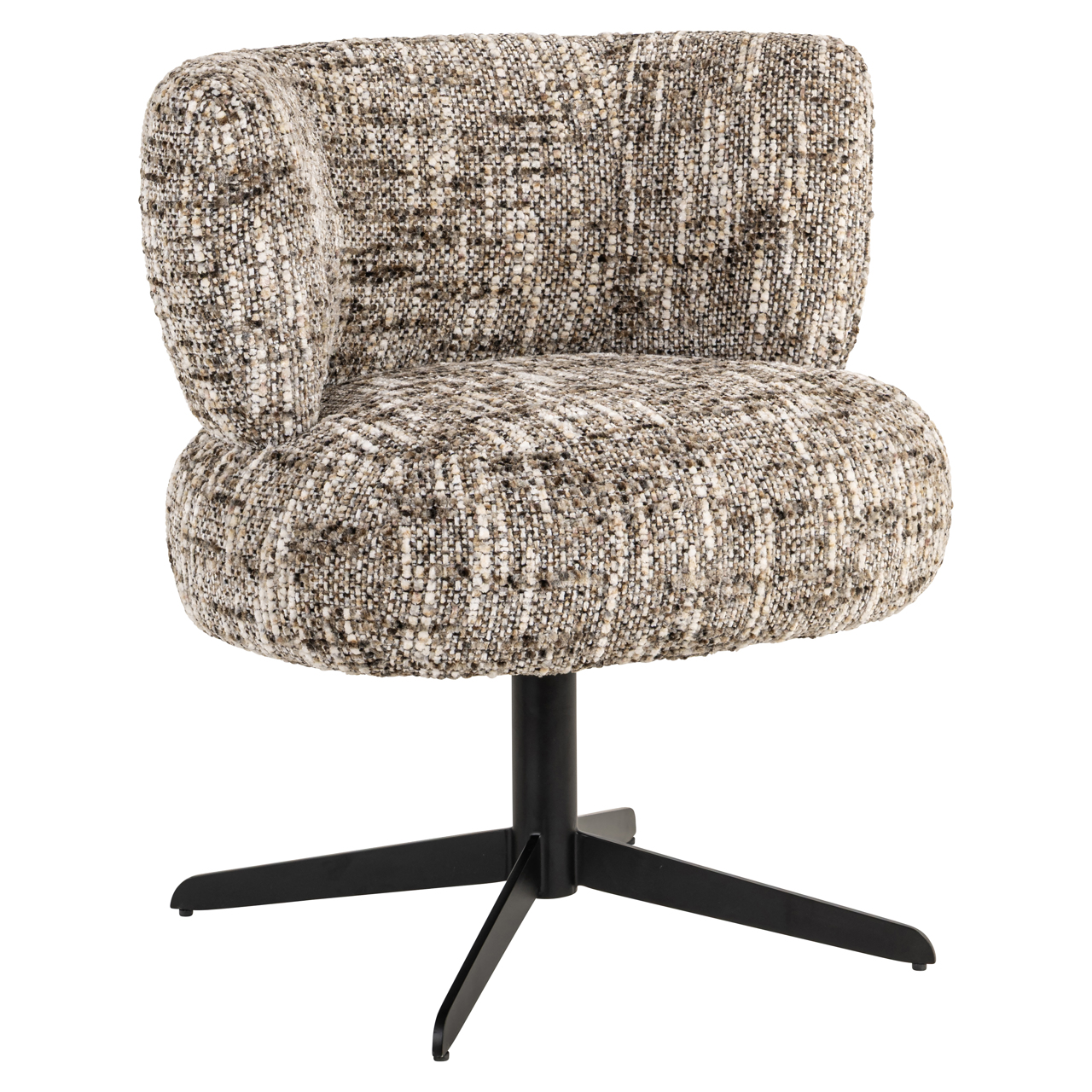 Richmond Interiors Eetkamerstoel Alexis brown omara swivel