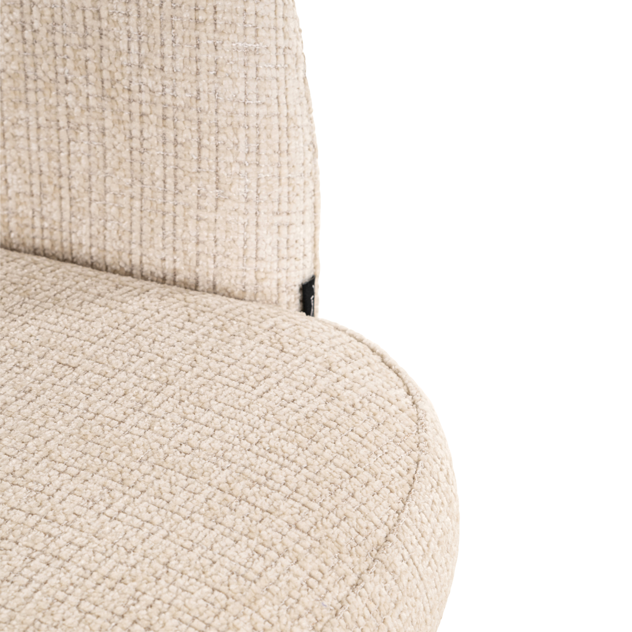 Richmond Interiors Barstoel Nikki niagara beige swivel fire retardant