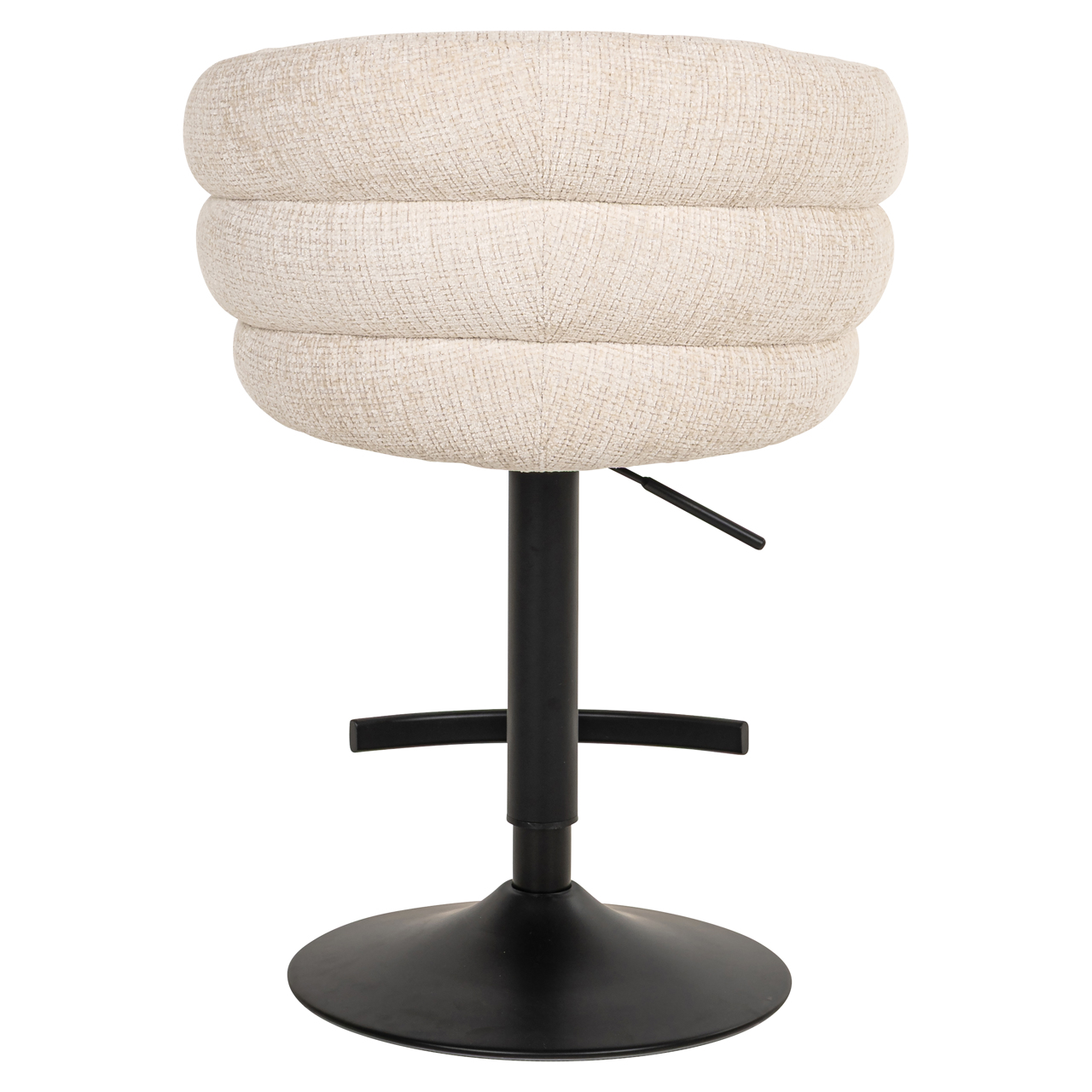 Richmond Interiors Barstoel Nikki niagara beige swivel fire retardant