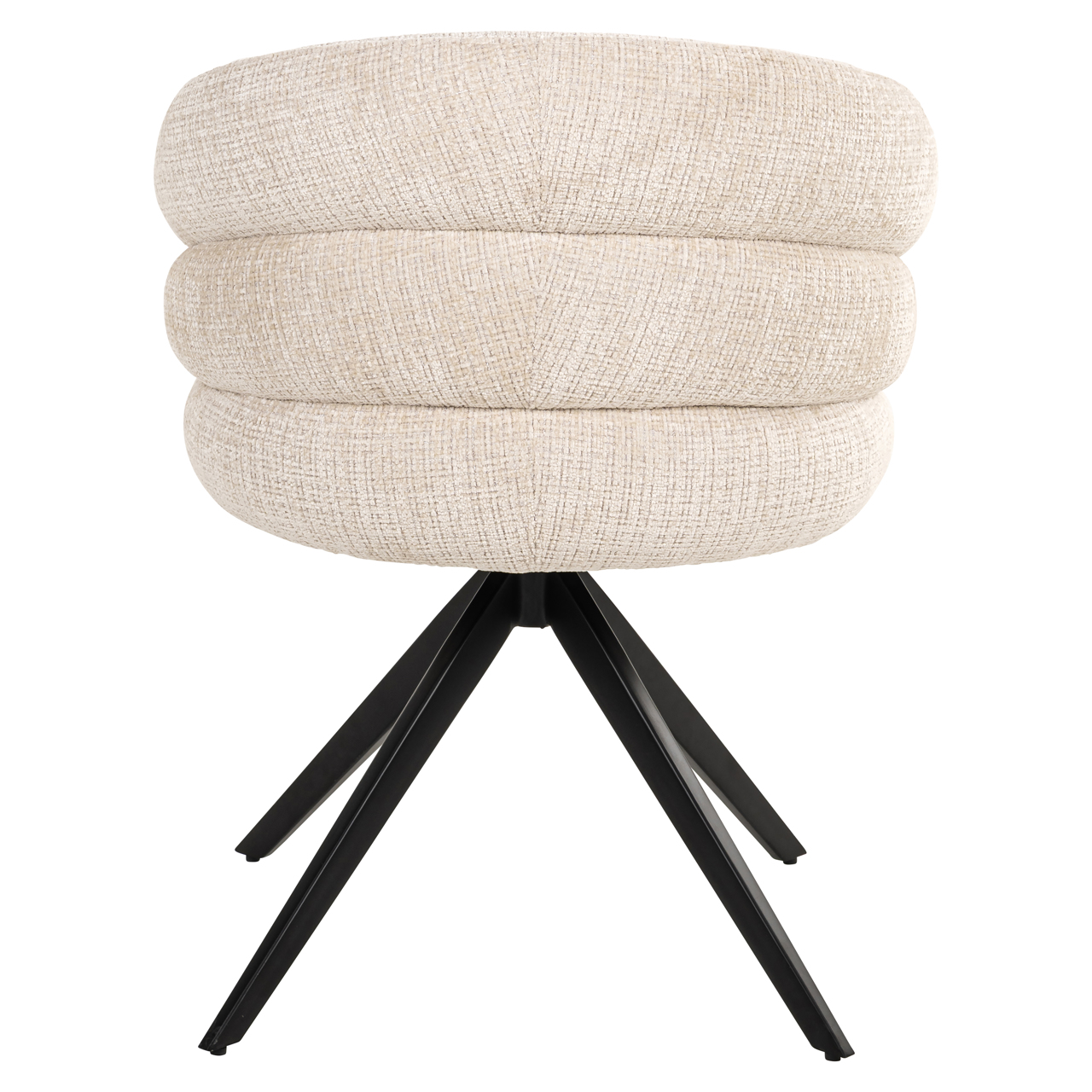 Richmond Interiors Eetkamerstoel Serenity niagara beige swivel fire retardant