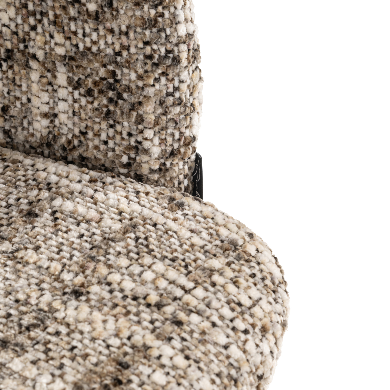 Richmond Interiors Eetkamerstoel Serenity brown omara swivel fire retardant