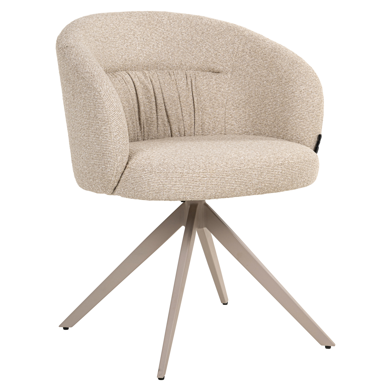 Richmond Interiors Eetkamerstoel Olivia biscotti swivel