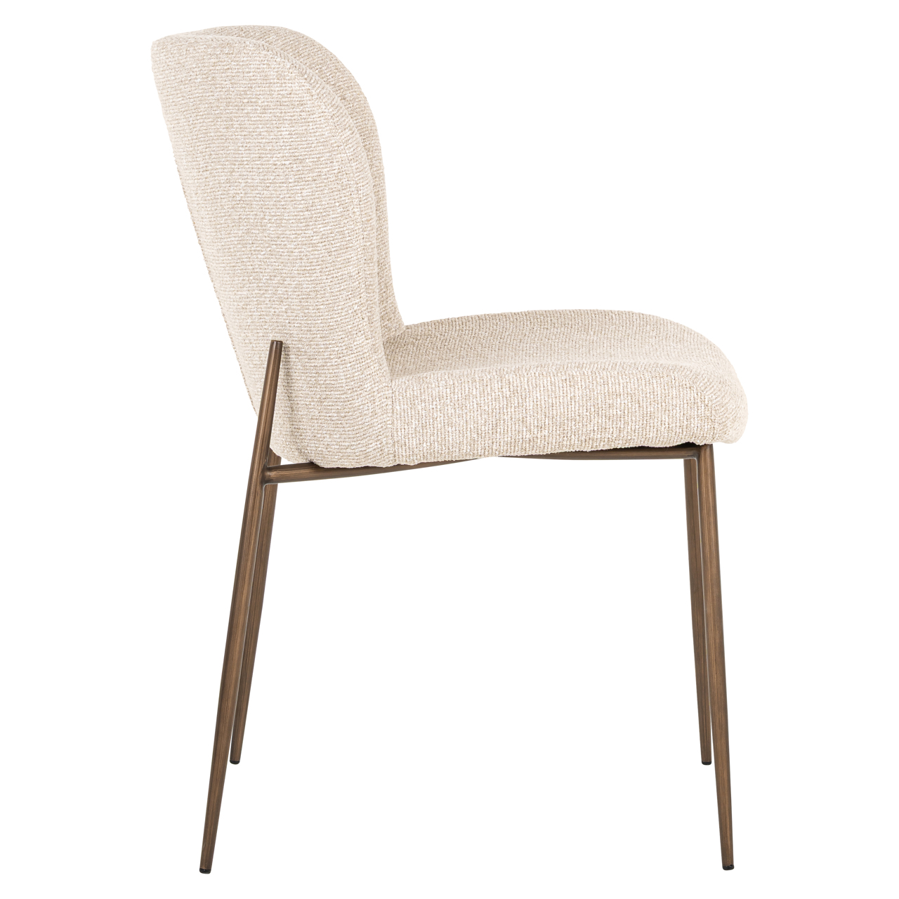 Richmond Interiors Eetkamerstoel Odarby biscotti (Set of 2)