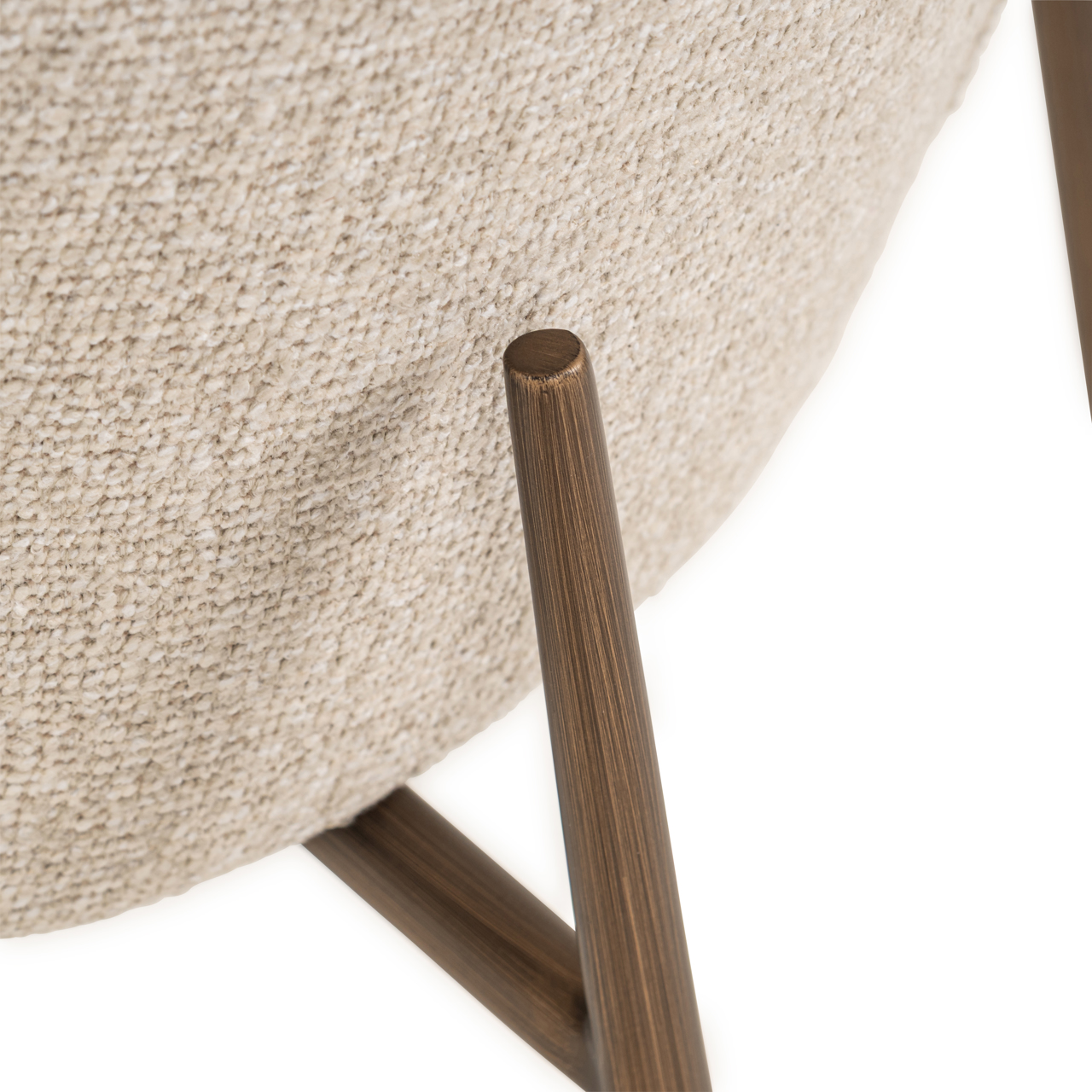 Richmond Interiors Eetkamerstoel Odarby biscotti (Set of 2)