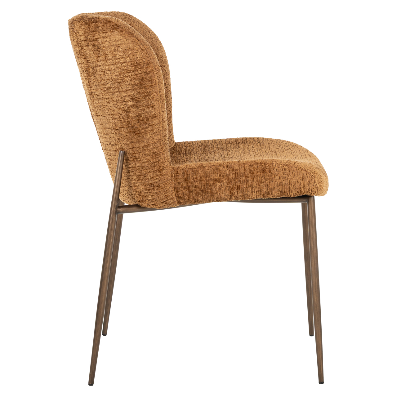 Richmond Interiors Eetkamerstoel Odarby cognac fusion (Set of 2)